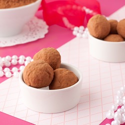Pea-not Chocolate Truffles