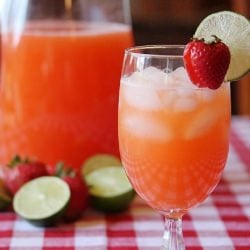 Organic Strawberry Limeade