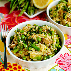 Lighter Spring Risotto