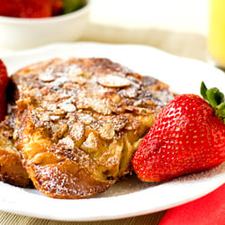 Cinnamon-Almond French Toast