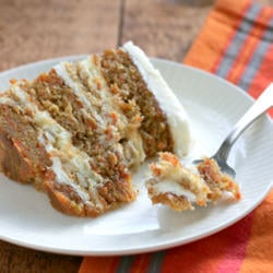 Bourbon Pecan Carrot Cake