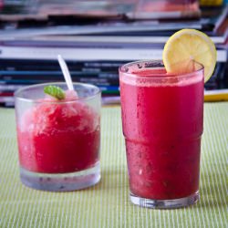 Watermelon Mint Cooler & Granita
