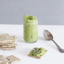 Bean Tapenade and Crackers Home