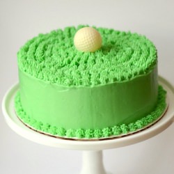 golf ball cake
