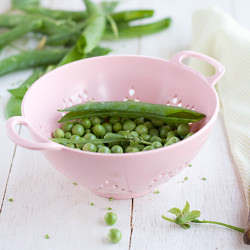 Green peas with bacon