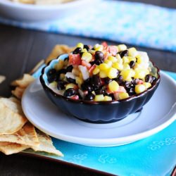 Creamy Black Bean and Corn Salsa