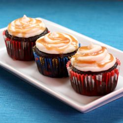 Salted Caramel Chocolate Cupcakes