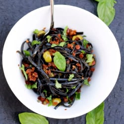 Mediterranean Black Linguine