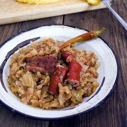 Cabbage with Sausage