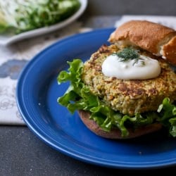 Falafel Veggie Burgers