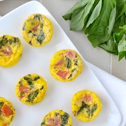 Mini Caprese Frittatas