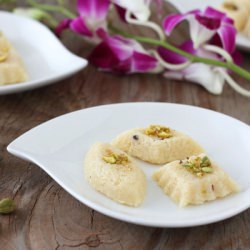 Coconut Cardamom Burfi