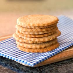 Orange Strawberry Shortbread