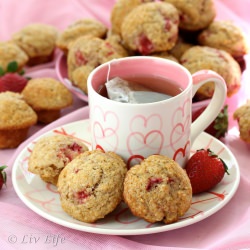 San Diego Strawberry Muffins