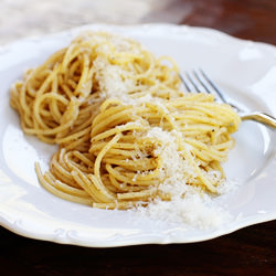 pasta with browned butter