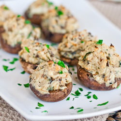 Blue Cheese Stuffed Mushrooms