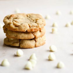 White Chocolate and Cashew Cookies