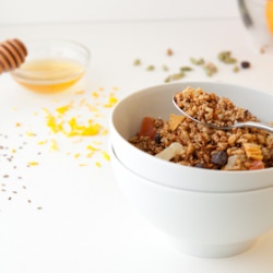 Citrus Summer Lentil Granola