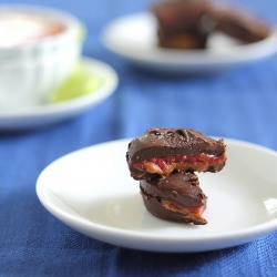 Dark Chocolate Filled Cups