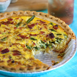 Asparagus Quiche