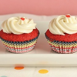 Mini Red Velvet Cupcakes