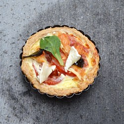 Quiche with Goat Cheese