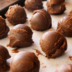 Chocolate Biscoff Truffles