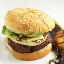 Burgers and Vegetables