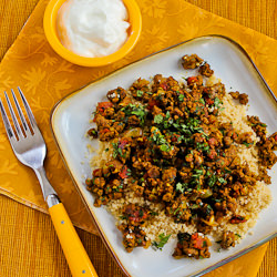 Middle Eastern Spicy Ground Beef