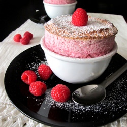 Raspberry Souffles