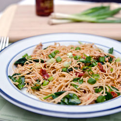 Pasta with Sun-Dried Tomato & Tuna