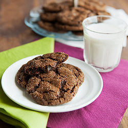 Chocolate Gingerbread Cookies