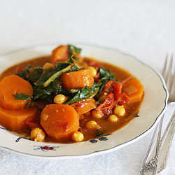 Sweet Potato, Kale & Chickpea Curry
