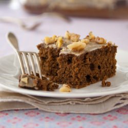 Gluten Free Gingerbread Sheet Cake