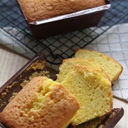 Orange Vanilla Loaf Cake