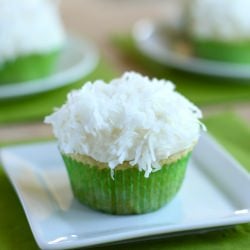 Key Lime Coconut Cupcakes