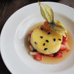 Passion Fruit Crème Caramel