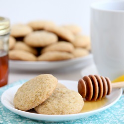 Lemon Honey Chamomile Cookies