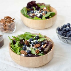 Blueberry Feta Salad with Pecans