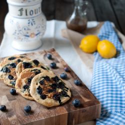 Easy Lemon Blueberry Pancakes