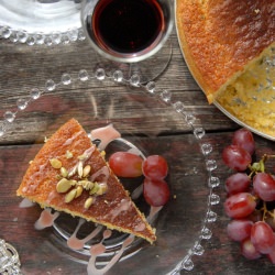 Pineapple-Sage Olive Oil Cake