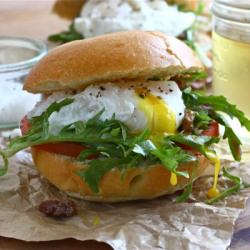 Salade Lyonnaise Sandwich