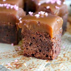 Double Chocolate Salt Brownie