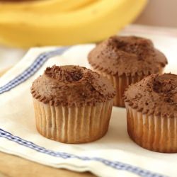 Banana & Chocolate Cupcakes