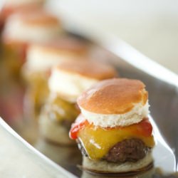 Mini-Sliders with Cheese