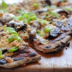 Asian-Style Steak Pizza