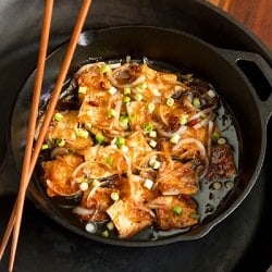 Carmel-Cooked Tofu