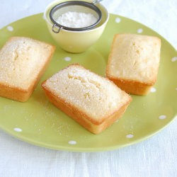Little lemon coconut cakes