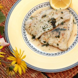 Pan Fried Sole with Lemon Butter