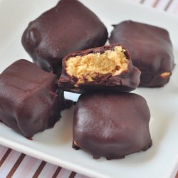 fluffy pb in chocolate